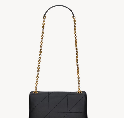 迷你 Monogram Jamie 單肩包 - 黑色:金色 / 766754AAB321000 | YSL Mini Monogram Jamie Shoulder Bag - Black:Gold / 766754AAB321000