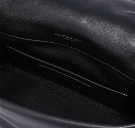 迷你 Monogram Jamie 單肩包 - 黑色:金色 / 766754AAB321000 | YSL Mini Monogram Jamie Shoulder Bag - Black:Gold / 766754AAB321000