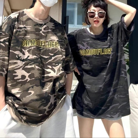 迷彩超大T恤 | Camouflage Oversize T-shirt