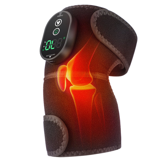 Cross-border 6-speed electric heating knee pad physiotherapy instrument old cold leg joint wormwood hot compress warm heating knee pad factory