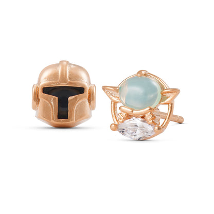 International Star Wars Series Fashion Stud Earrings Creative Personality Mask Alien Earrings