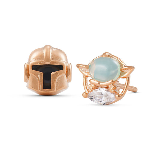 International Star Wars Series Fashion Stud Earrings Creative Personality Mask Alien Earrings